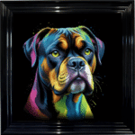 Boxer Dog - Framed Wall Art