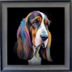 Basset Hound - Framed Wall Art