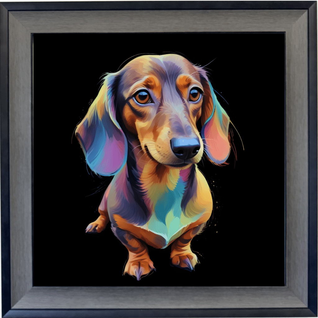 Dachshund - Framed Wall Art