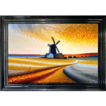 Windmill Meadows - Framed Wall Art