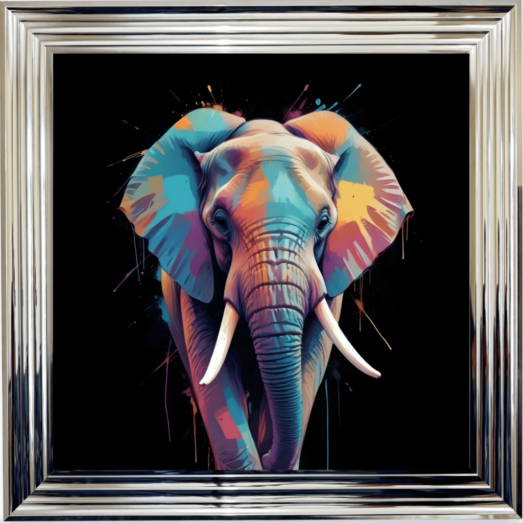 Elephant - Colour Pop Wall Art
