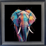 Elephant - Colour Pop Wall Art