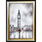 Down Town Time - Framed Wall Art
