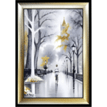 Peaceful Street - Framed Wall Art
