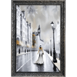 Fashionably Late - Framed Wall Art