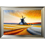 Windmill Meadows - Framed Wall Art
