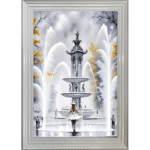 City Fountain - Framed Wall Art