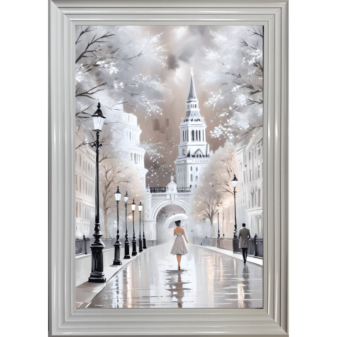 Untitled (33) Evening in London - Framed Wall Art