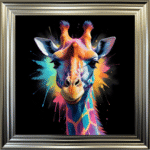 Giraffe - Colour Pop Wall Art