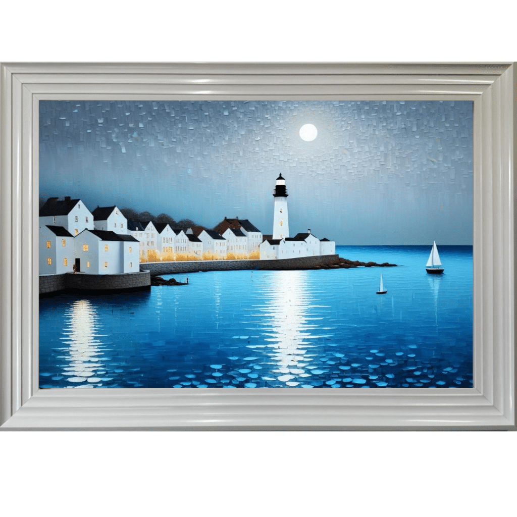 Coastal View - Framed Wall Art