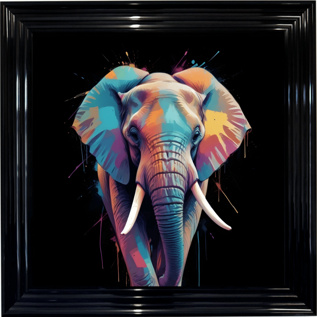 Elephant - Colour Pop Wall Art