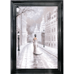 Elegant Streets of London - Framed Wall Art