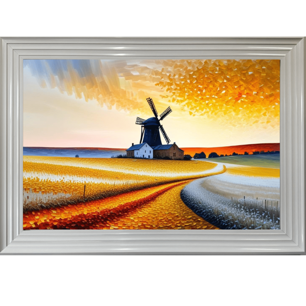 Windmill Meadows - Framed Wall Art