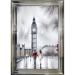 Down Town Time - Framed Wall Art