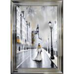 Fashionably Late - Framed Wall Art