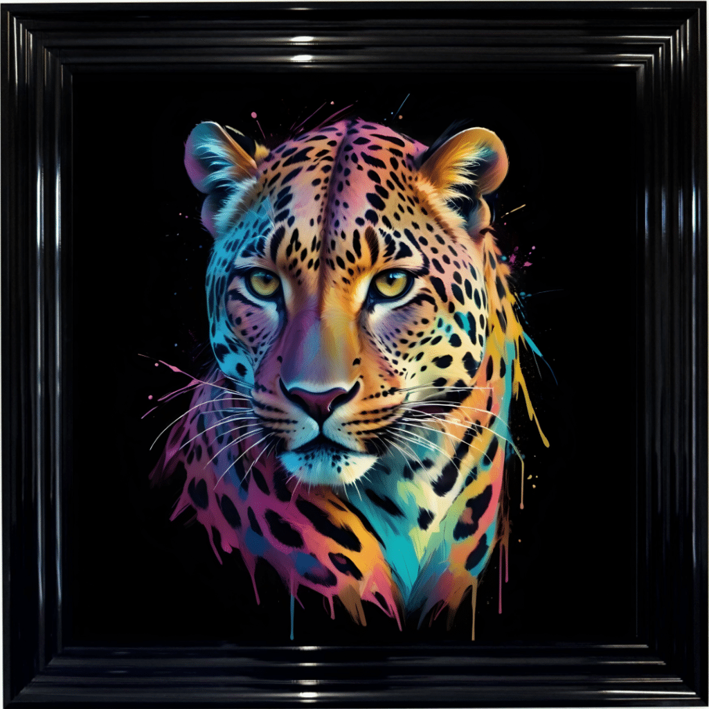 Leopard - Colour Pop Wall Art