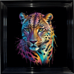 Leopard - Colour Pop Wall Art