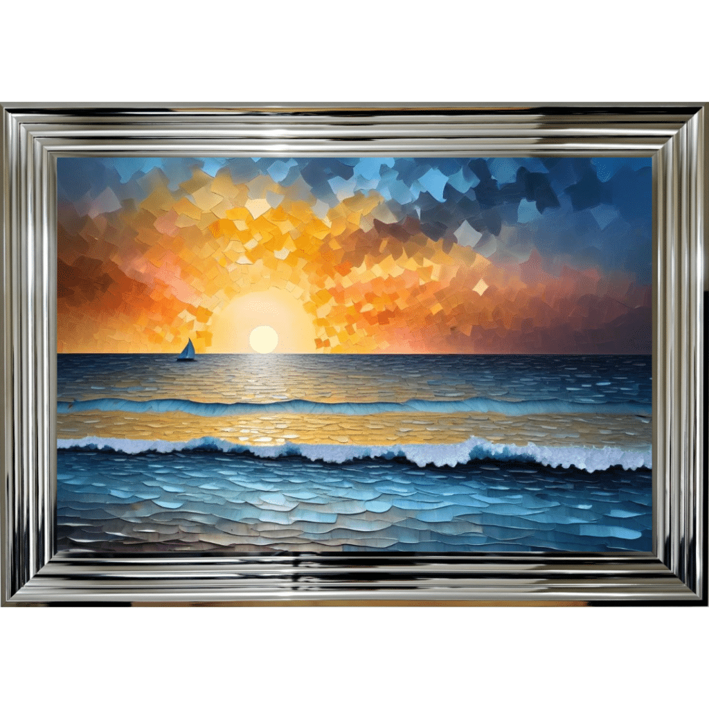 Sunset Sailing - Framed Wall Art