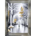 Peaceful Street - Framed Wall Art