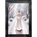 Evening Stroll - Framed Wall Art