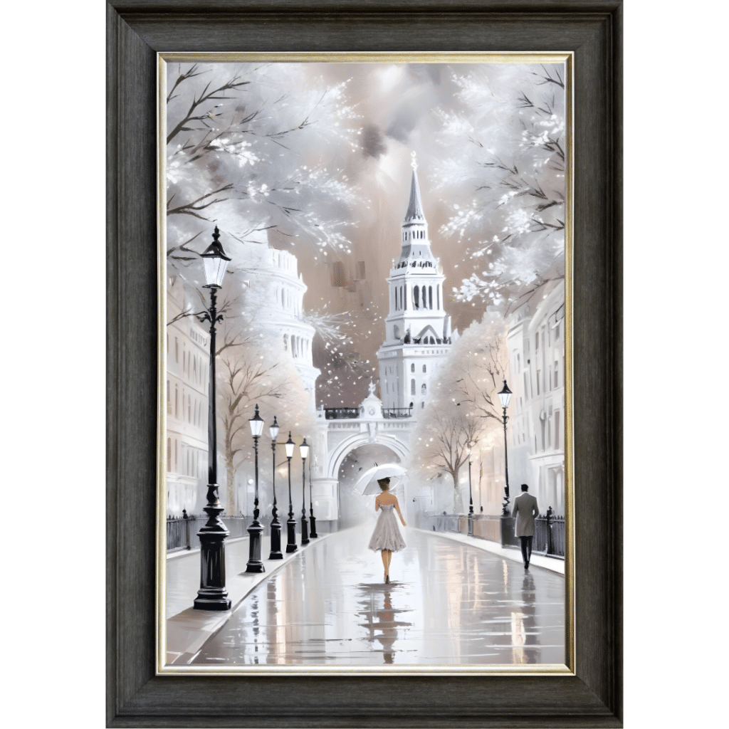 Evening in London - Framed Wall Art