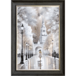 Evening in London - Framed Wall Art
