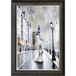 Fashionably Late - Framed Wall Art