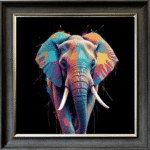 Elephant - Colour Pop Wall Art