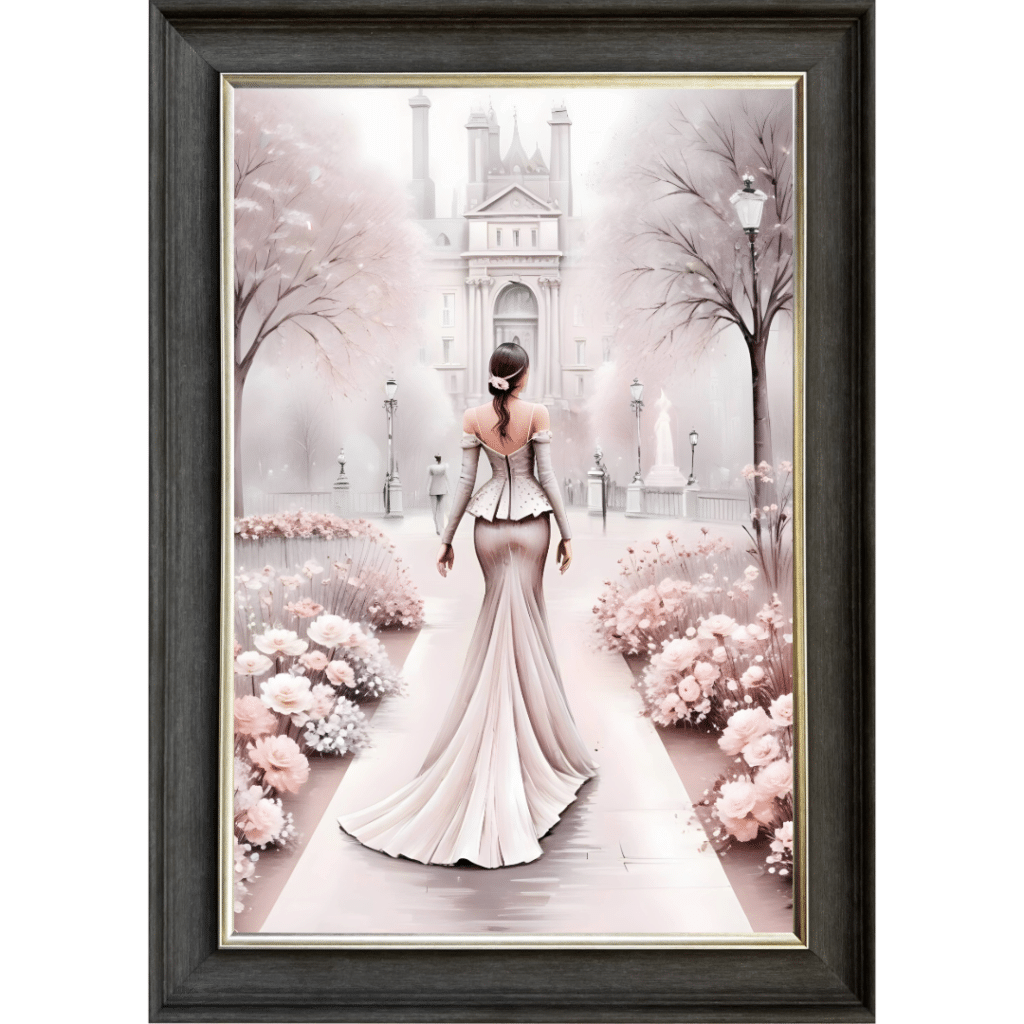 Palace Gardens - Framed Wall Art