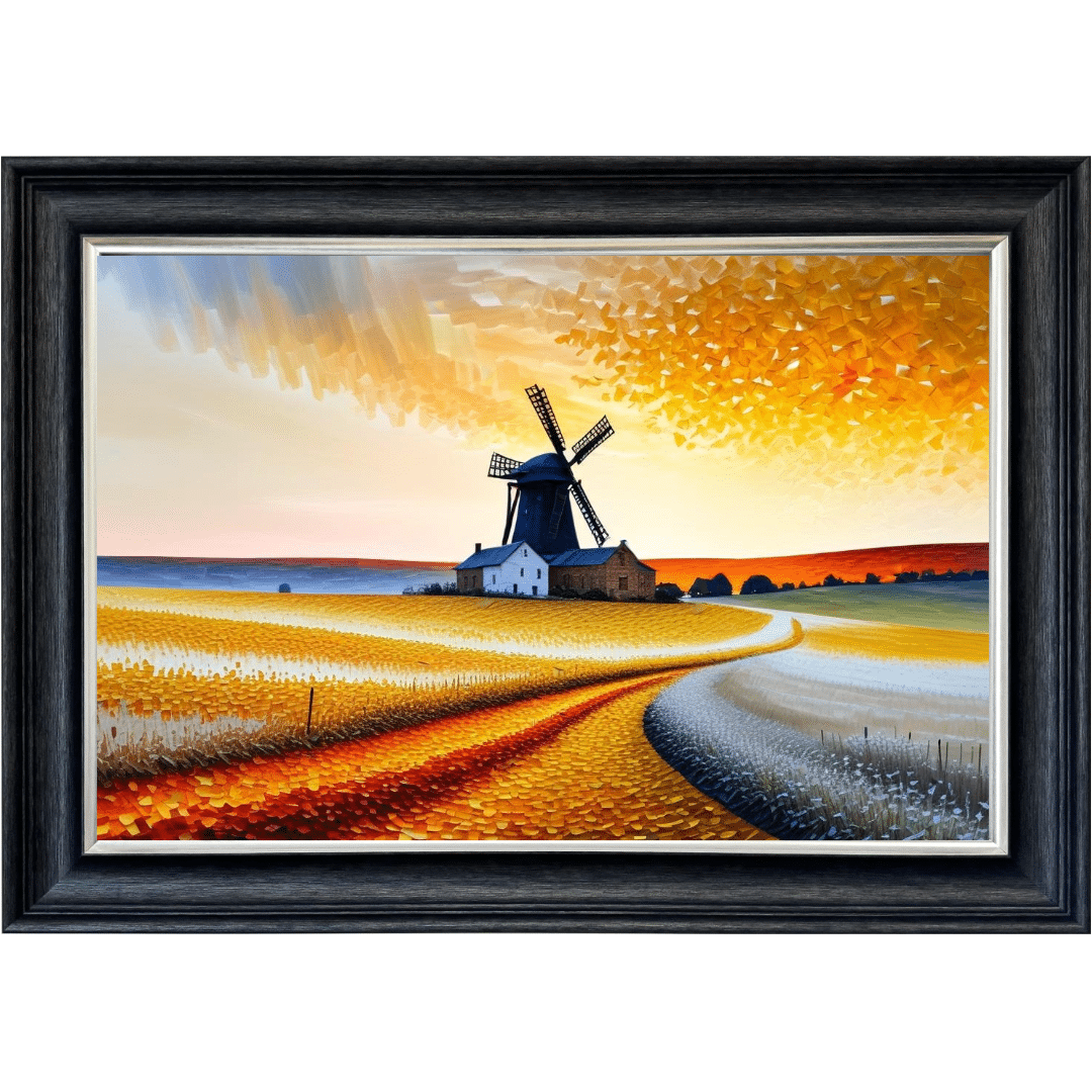 Untitled (68) Windmill Meadows - Framed Wall Art