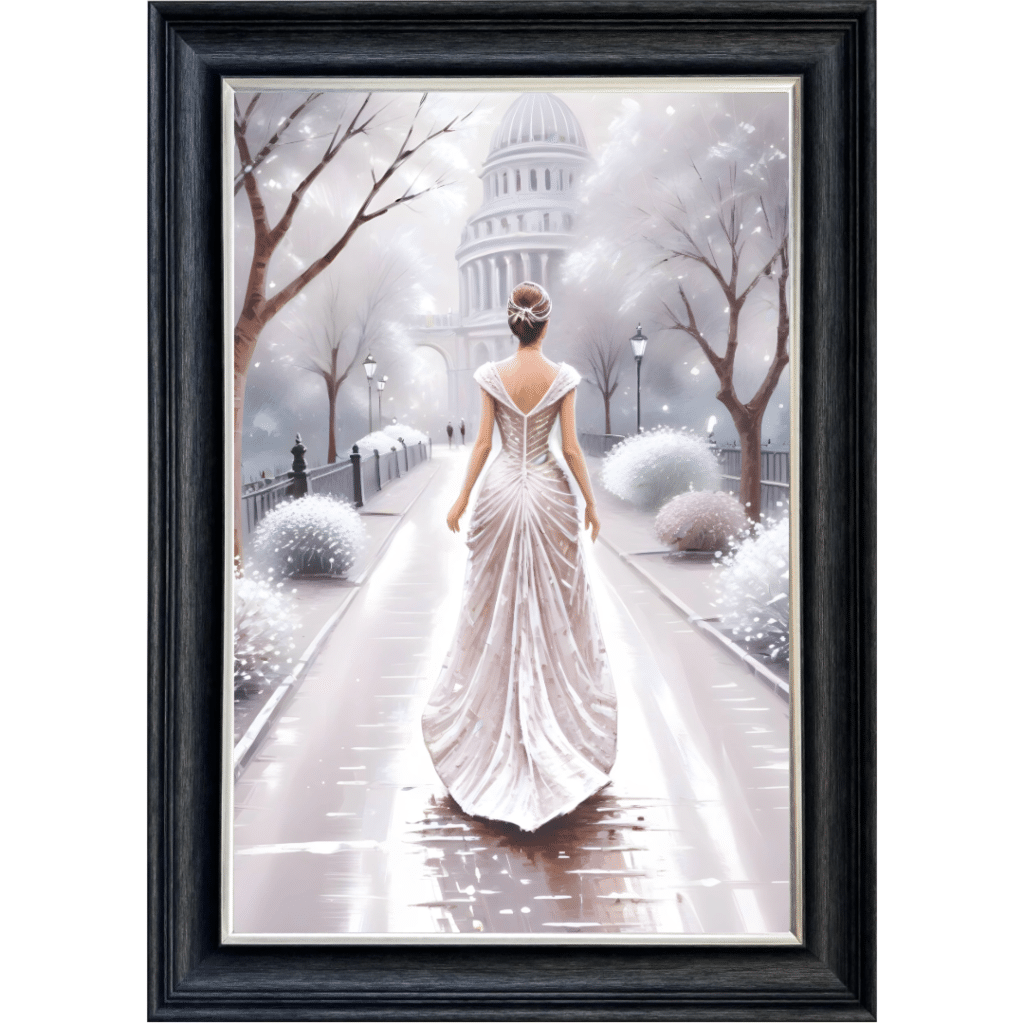 Evening Stroll - Framed Wall Art