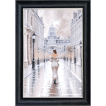 Path to St Paul's - Framed Wall Art
