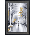 Peaceful Street - Framed Wall Art