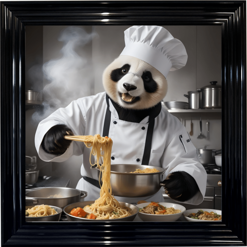 Kung Pao Panda Chef - Wall Art