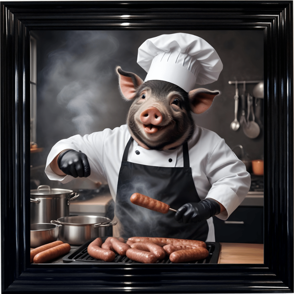 Porky Chef - Wall Art