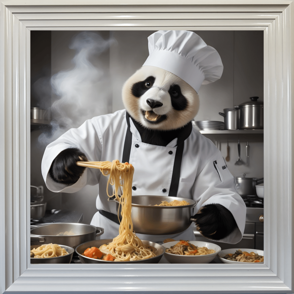 Kung Pao Panda Chef - Wall Art
