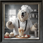 Polar Ice Chef - Wall Art