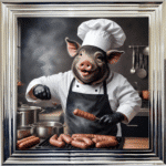 Porky Chef - Wall Art