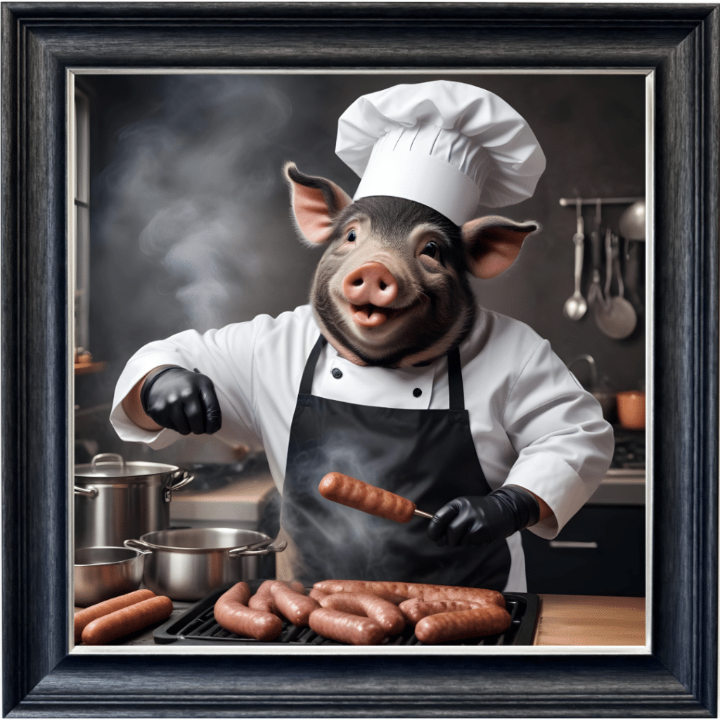 Porky Chef - Wall Art