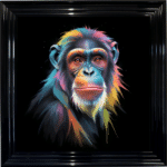 Chimp - Colour Pop Wall Art