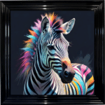Zebra - Colour Pop Wall Art