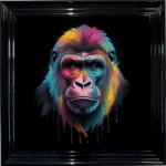 Gorilla - Colour Pop Wall Art