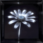 Metal Daisy - Framed Wall Art