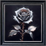 Bronze Rose - Framed Wall Art