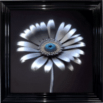 Steel Daisy - Framed Wall Art