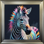 Zebra - Colour Pop Wall Art