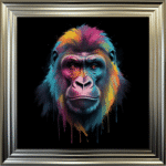 Gorilla - Colour Pop Wall Art