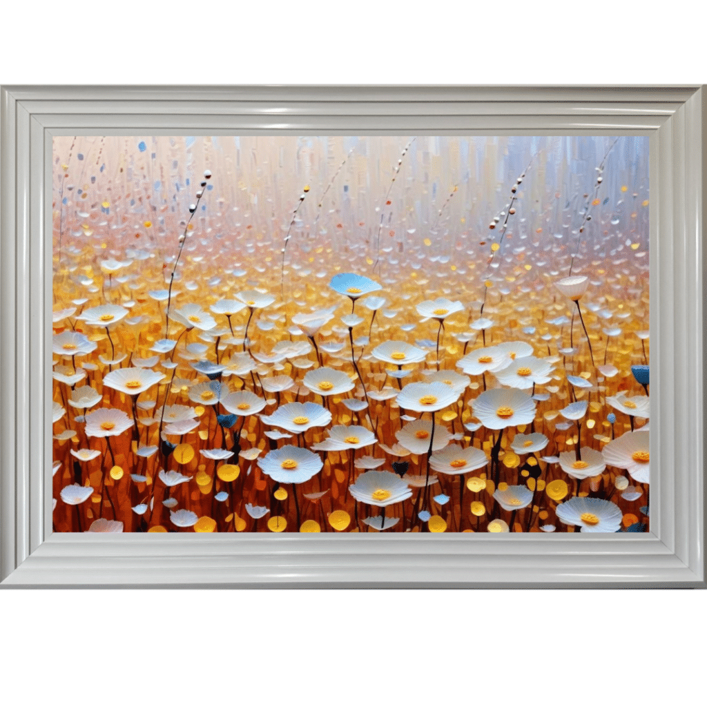Golden Pastures - Framed Wall Art