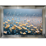 Fields of Cream - Framed Wall Art