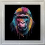Gorilla - Colour Pop Wall Art